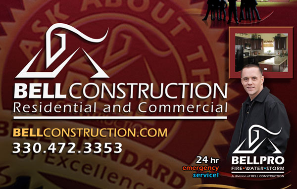 Bell Construction, Bellpro Fire, Water Storm Damage Restoration Repair